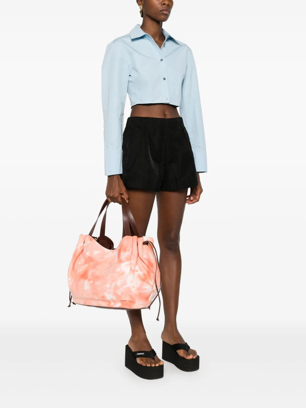 PINKOextra Pagoda tote bag
