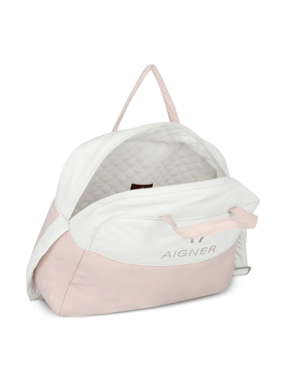 Aigner Kidslogo-embroidered diaper bag
