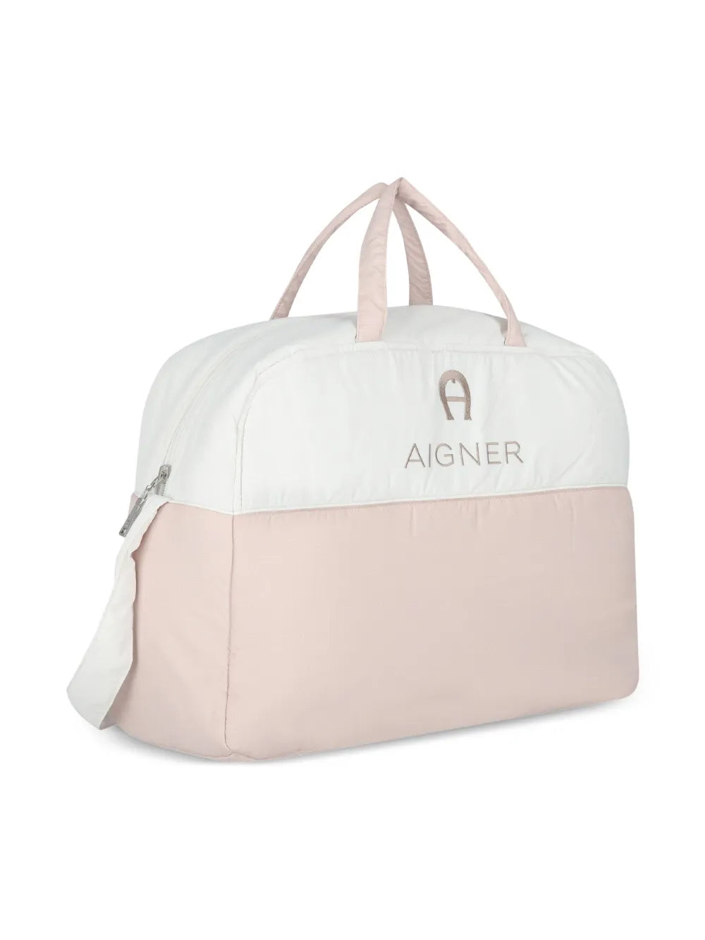 Aigner Kidslogo-embroidered diaper bag