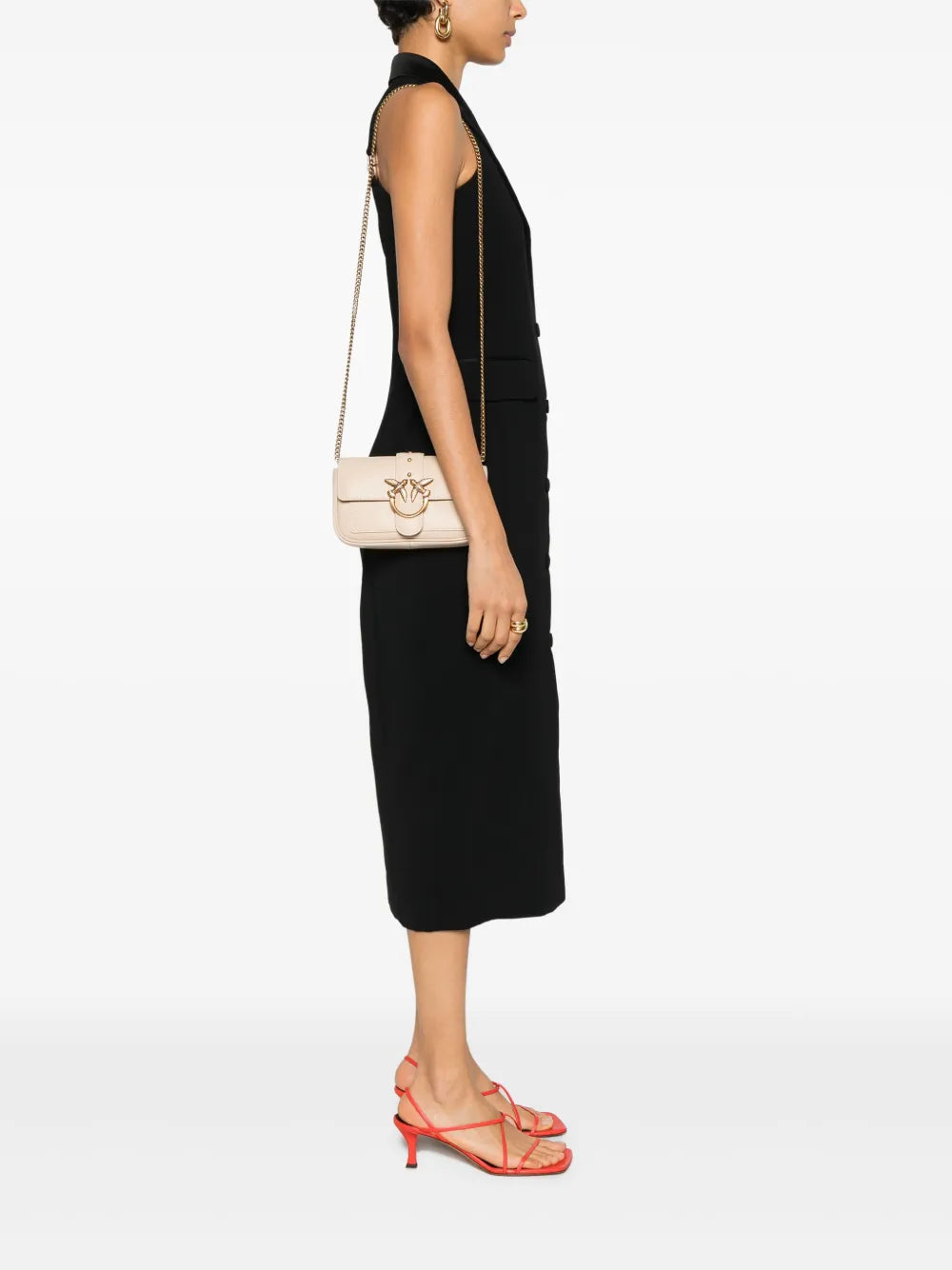 PINKOPocket Love One clutch bag