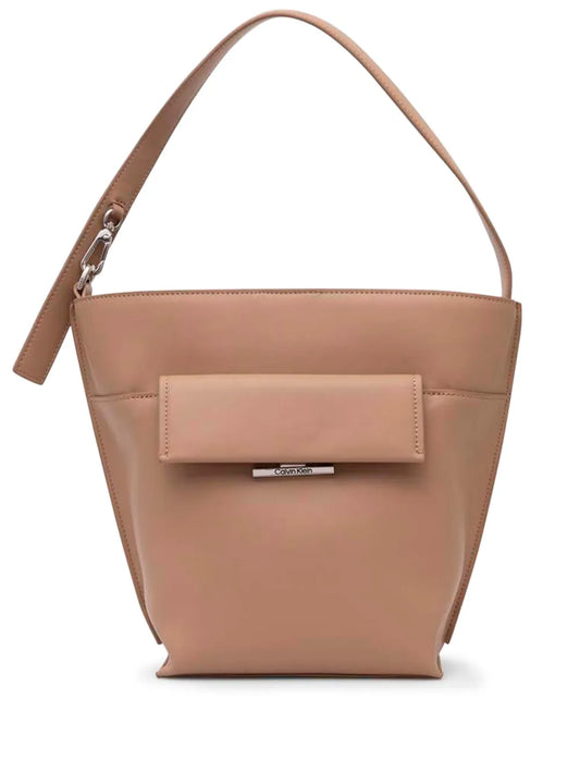 Calvin Kleinfaux-leather shoulder bag