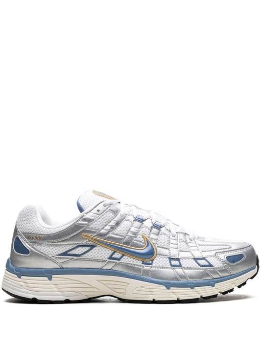 Nike P-6000 Metallic Silver Aegean Storm Sneakers