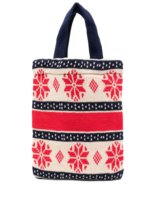 Comme Des Garns Shirtknitted tote bag