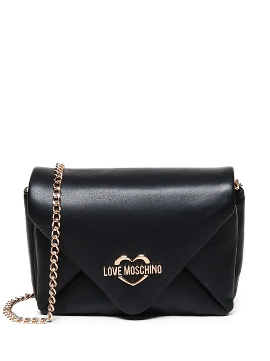 New SeasonLove Moschinologo-plaque crossbody bag