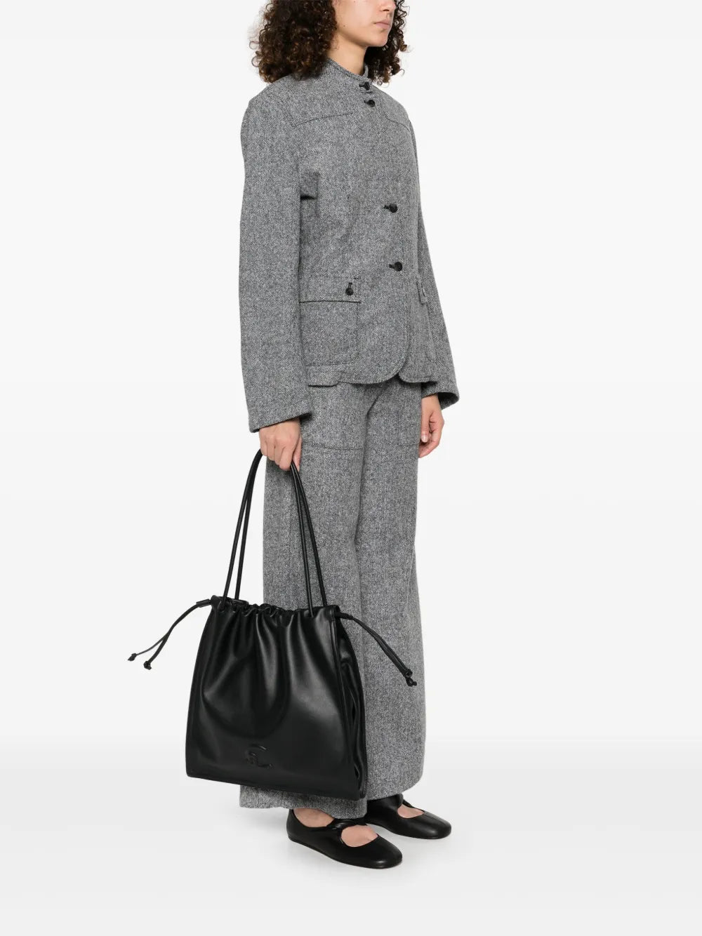 Coccinellelogo-embossed tote bag