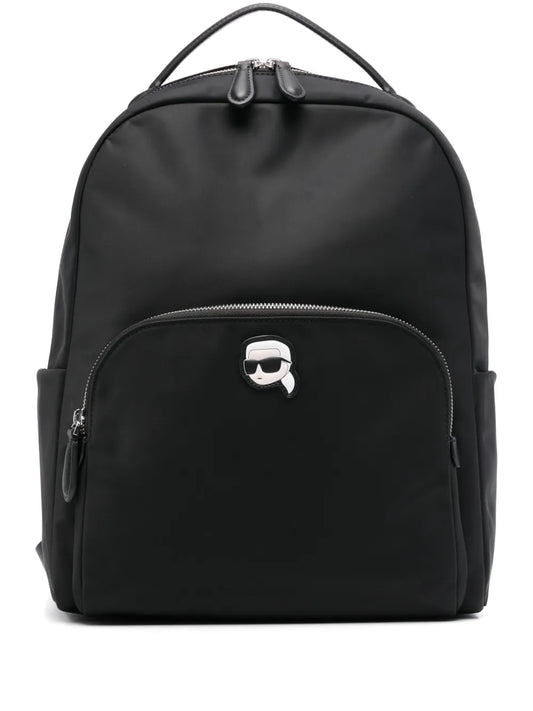 Karl Lagerfeldlogo-print backpack