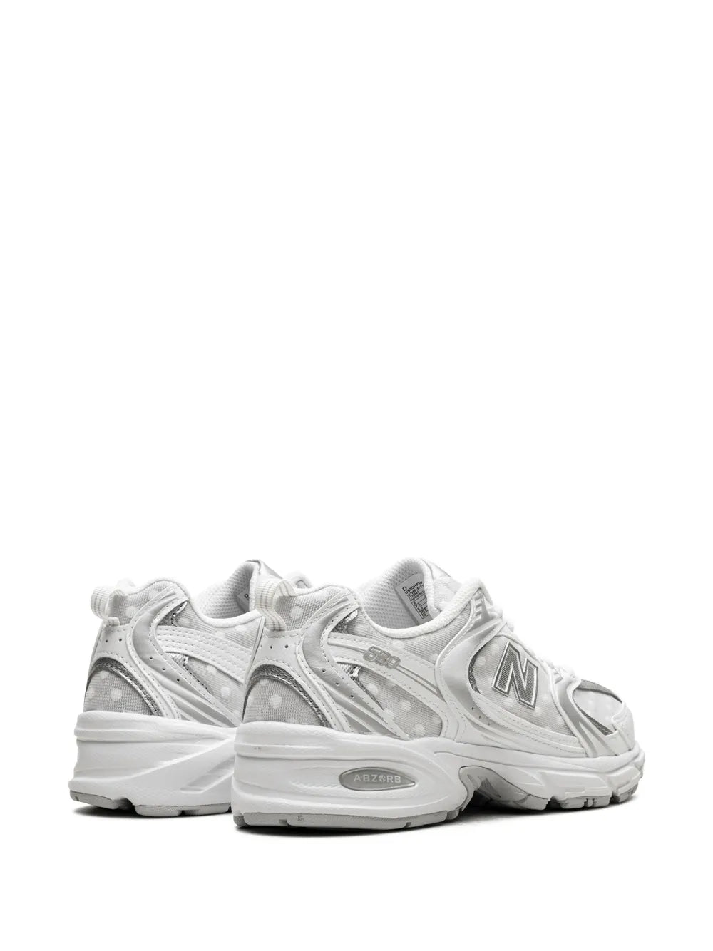 New Balance 530 Silver Metallic/Polka Dots Sneakers