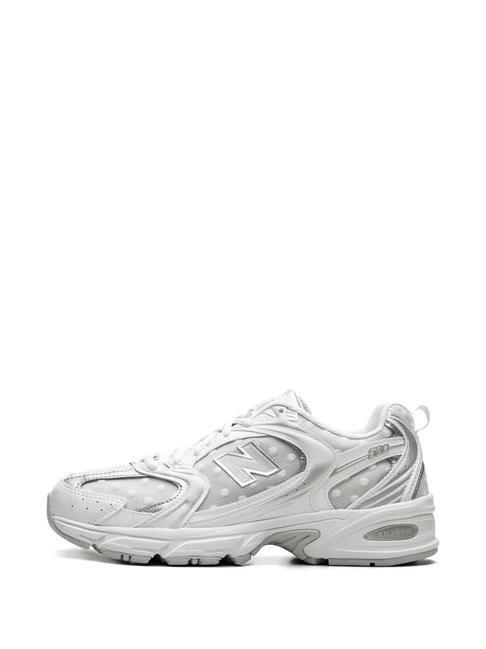 New Balance 530 Silver Metallic/Polka Dots Sneakers