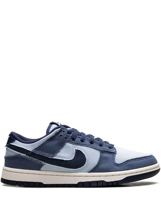 Nike Dunk Low Light Armory Blue Denim Sneakers