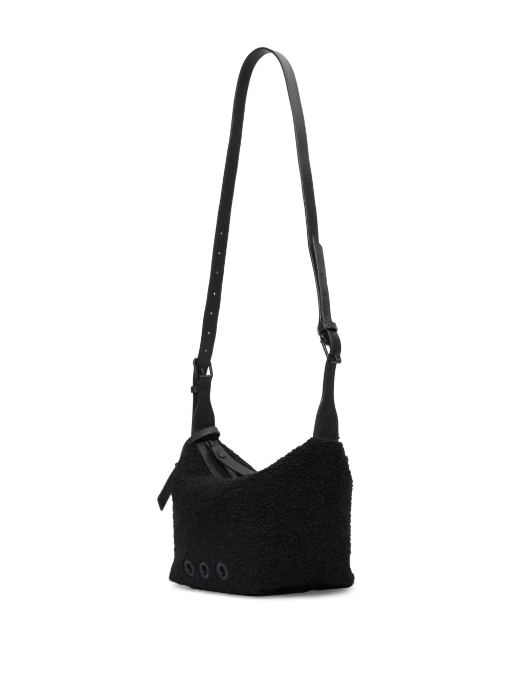 Oskleneyelet detailing shoulder bag