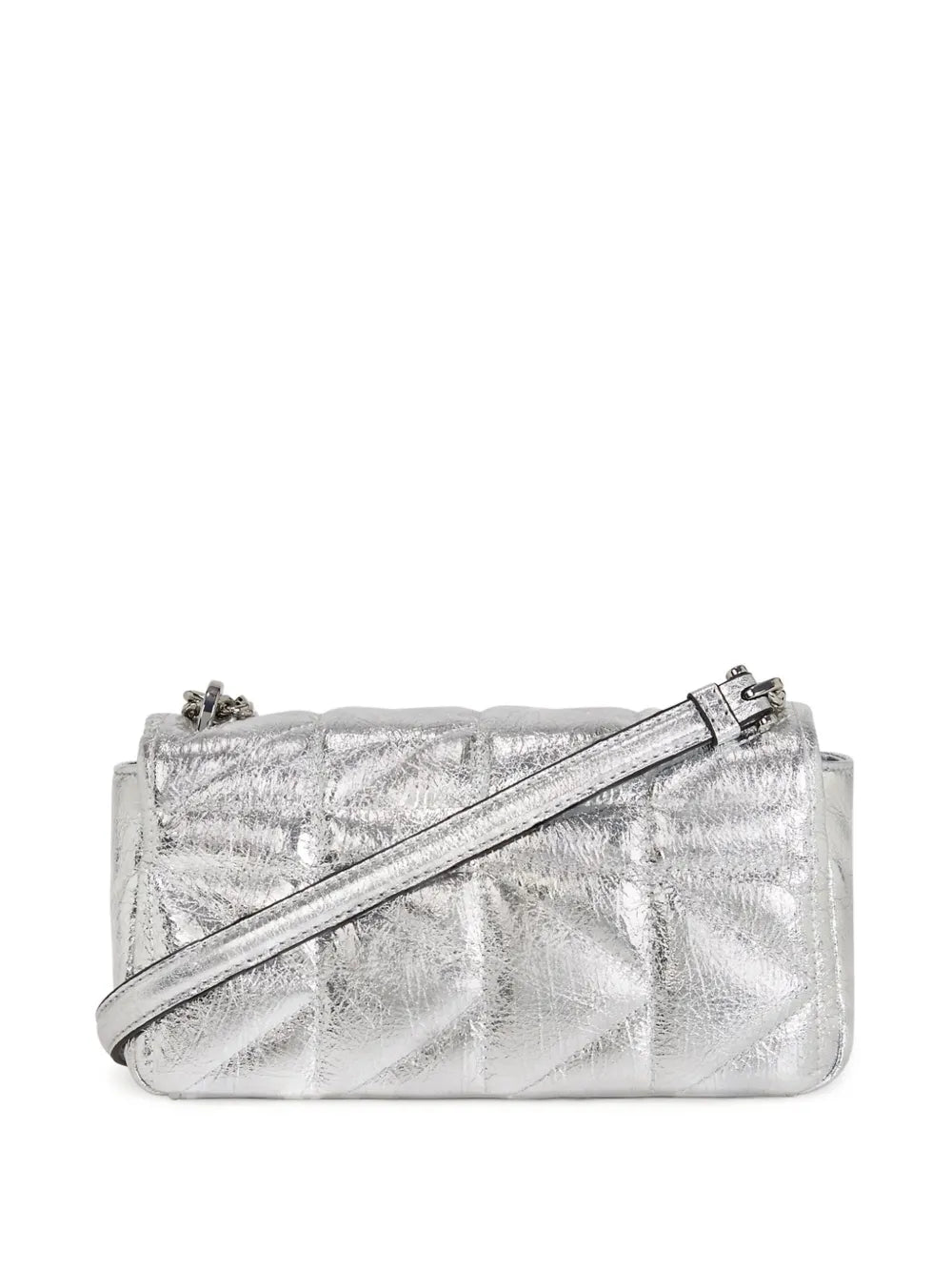 Karl LagerfeldK/kuilt metallic quilted cross body bag
