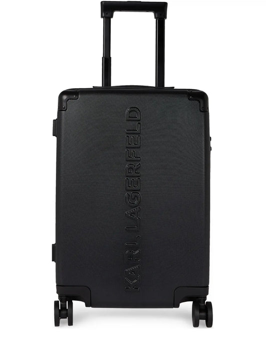Karl Lagerfeldhard-shell cabin suitcase