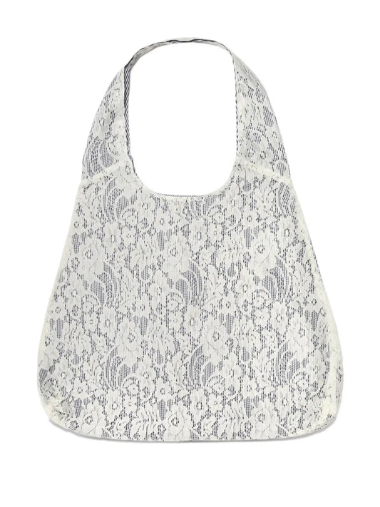 Gohar WorldPort lace-embroidered tote bag