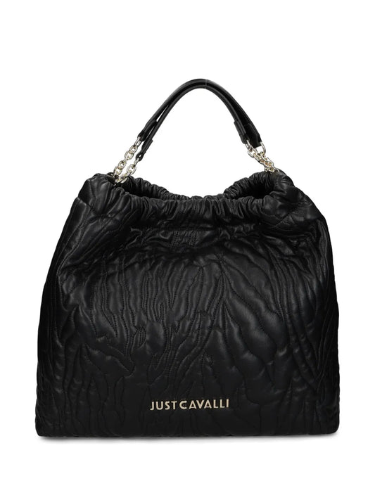Just Cavallilogo-plaque shoulder bag