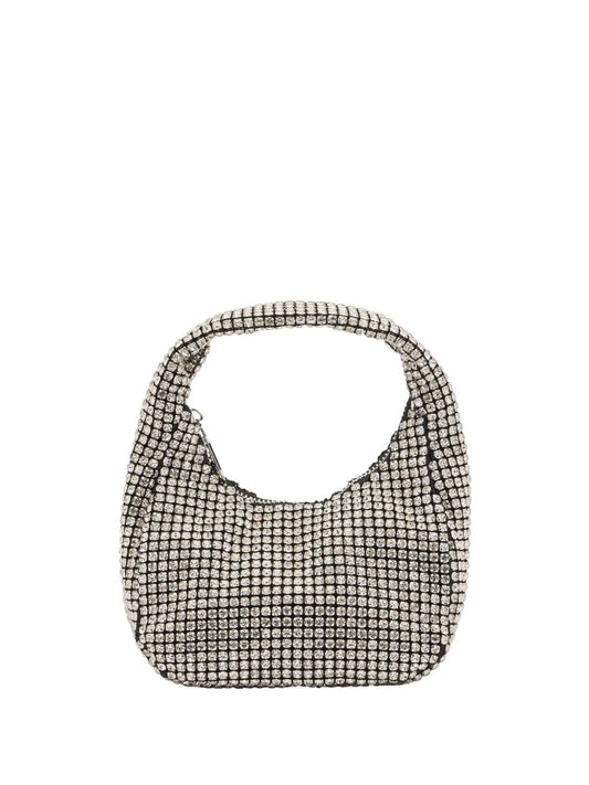 LIU JOcrystal-embellished tote bag