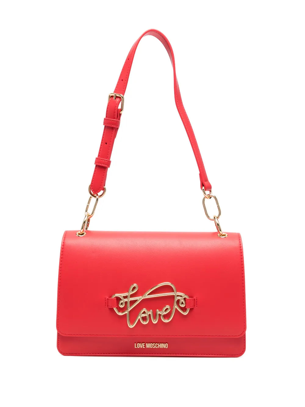 Love Moschinoappliqudetail shoulder bag