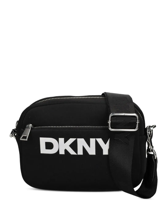 DKNYlogo-print cross body bag
