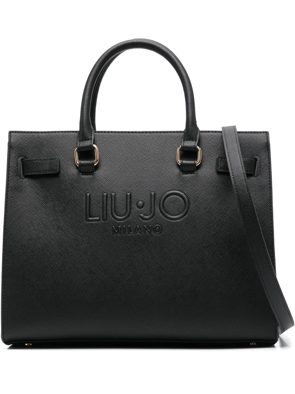 LIU JOlarge logo-embossed tote bag