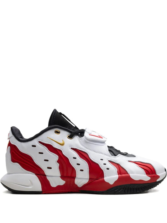 Nike Lebron 21 Prime 96 White/Metallic Gold/Fire Red Sneakers