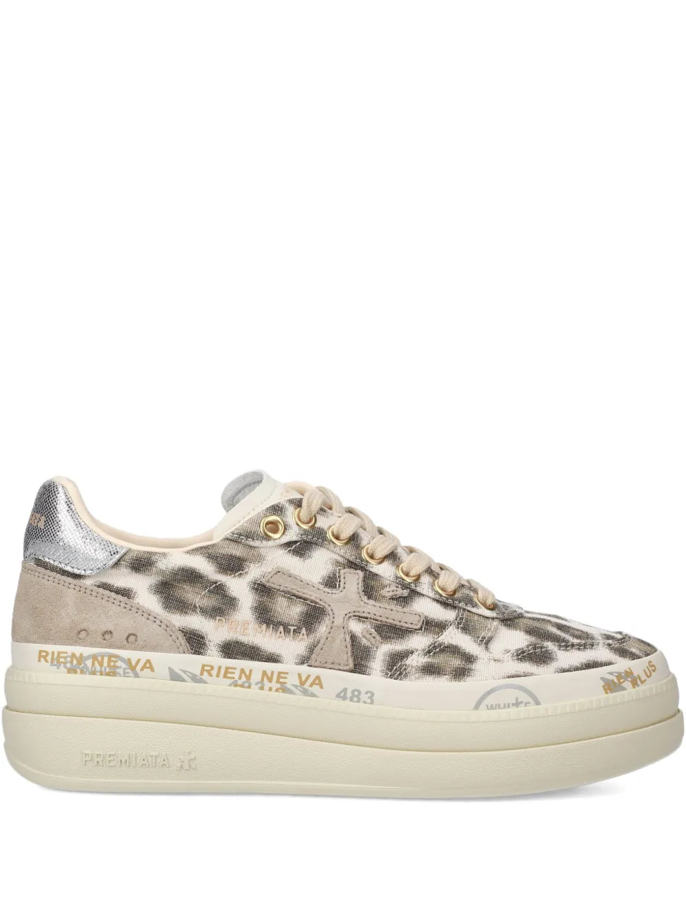 Premiata Leopard-Print
