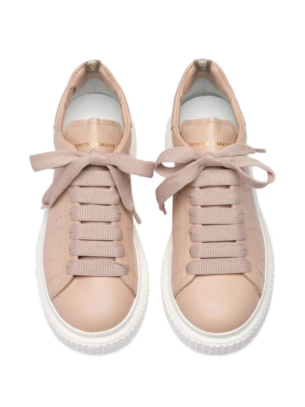 Officine Creative Krace Leather Lace-Up Trainers