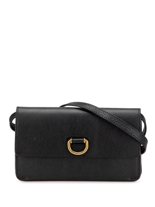 Pre-OwnedBurberry Pre-Owned2000-2017 Leather Hayes D Ring crossbody bag