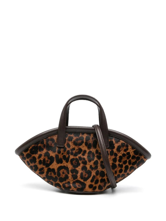Simon Millerleopard-print tote bag