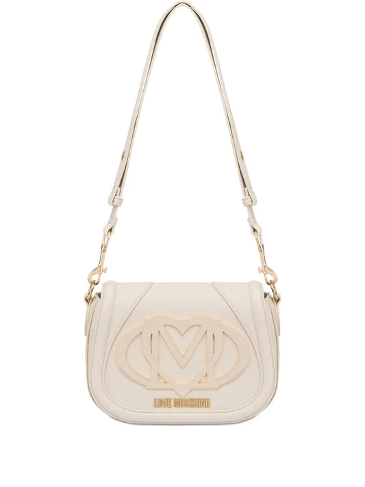 Love Moschinofoldover top shoulder bag