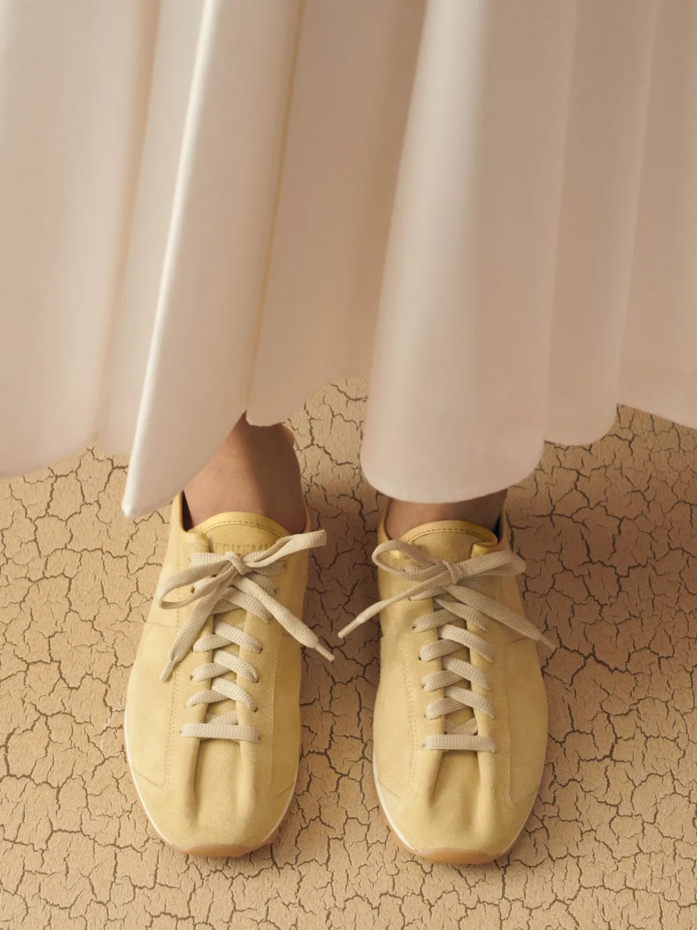 Jacquemus The Tennis Suede Lace-Up