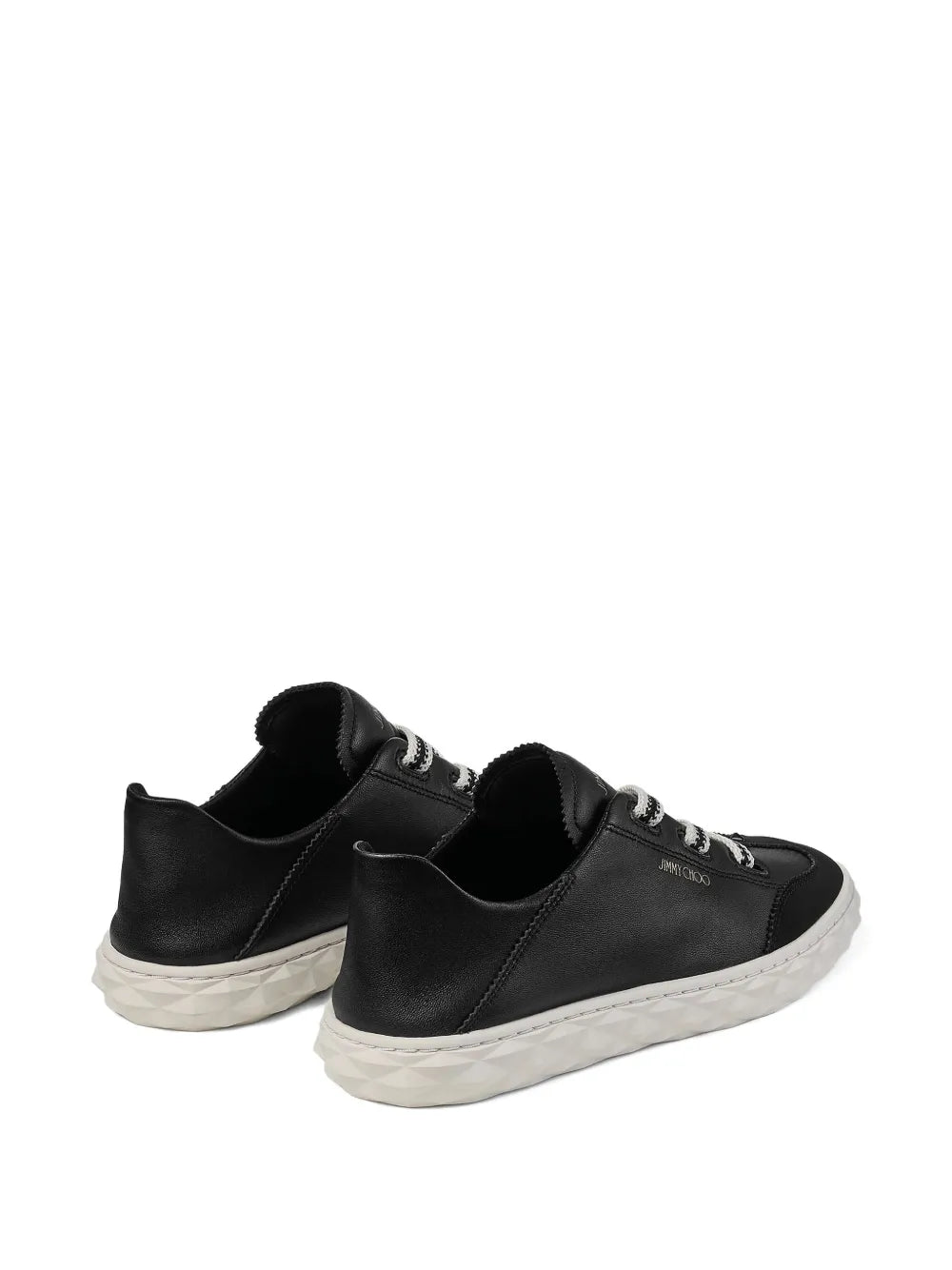 Jimmy Choo Diamond Leather Lace-Up