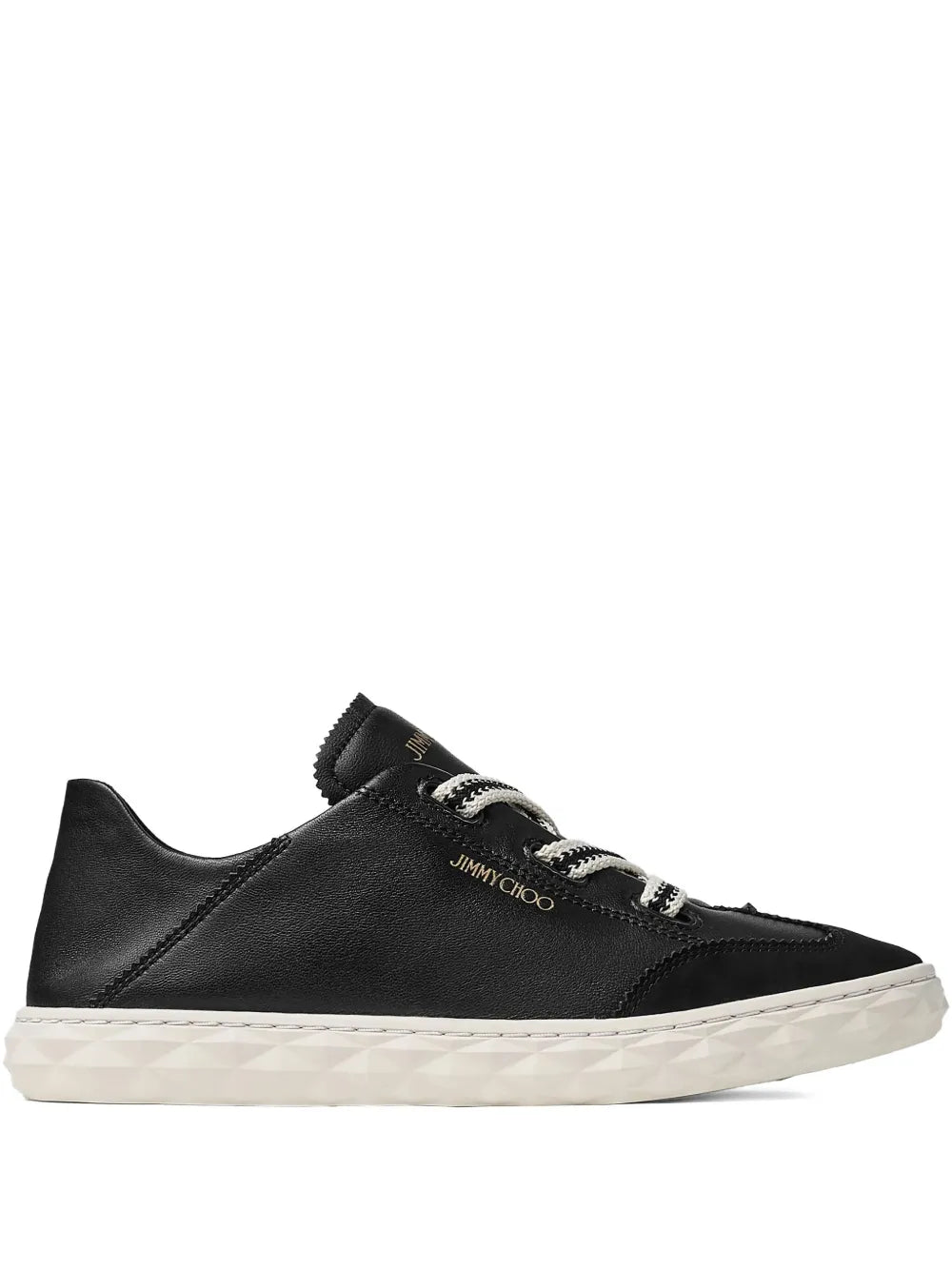 Jimmy Choo Diamond Leather Lace-Up