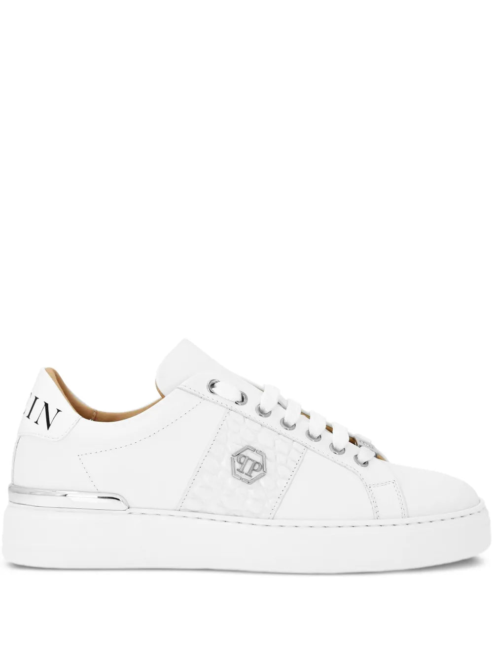 Philipp Plein Leather-Panel