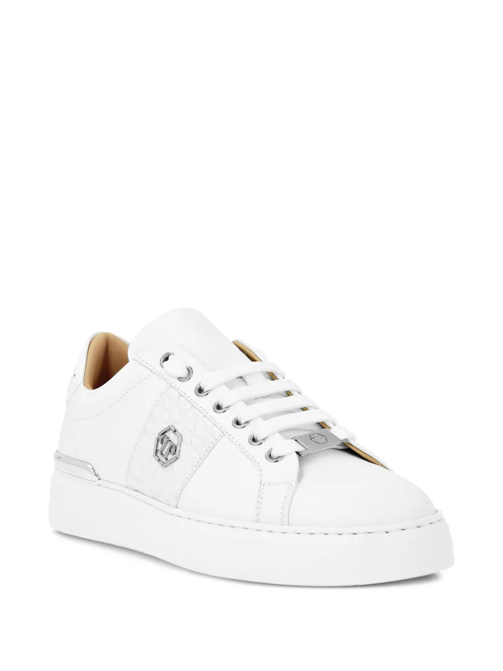 Philipp Plein Leather-Panel