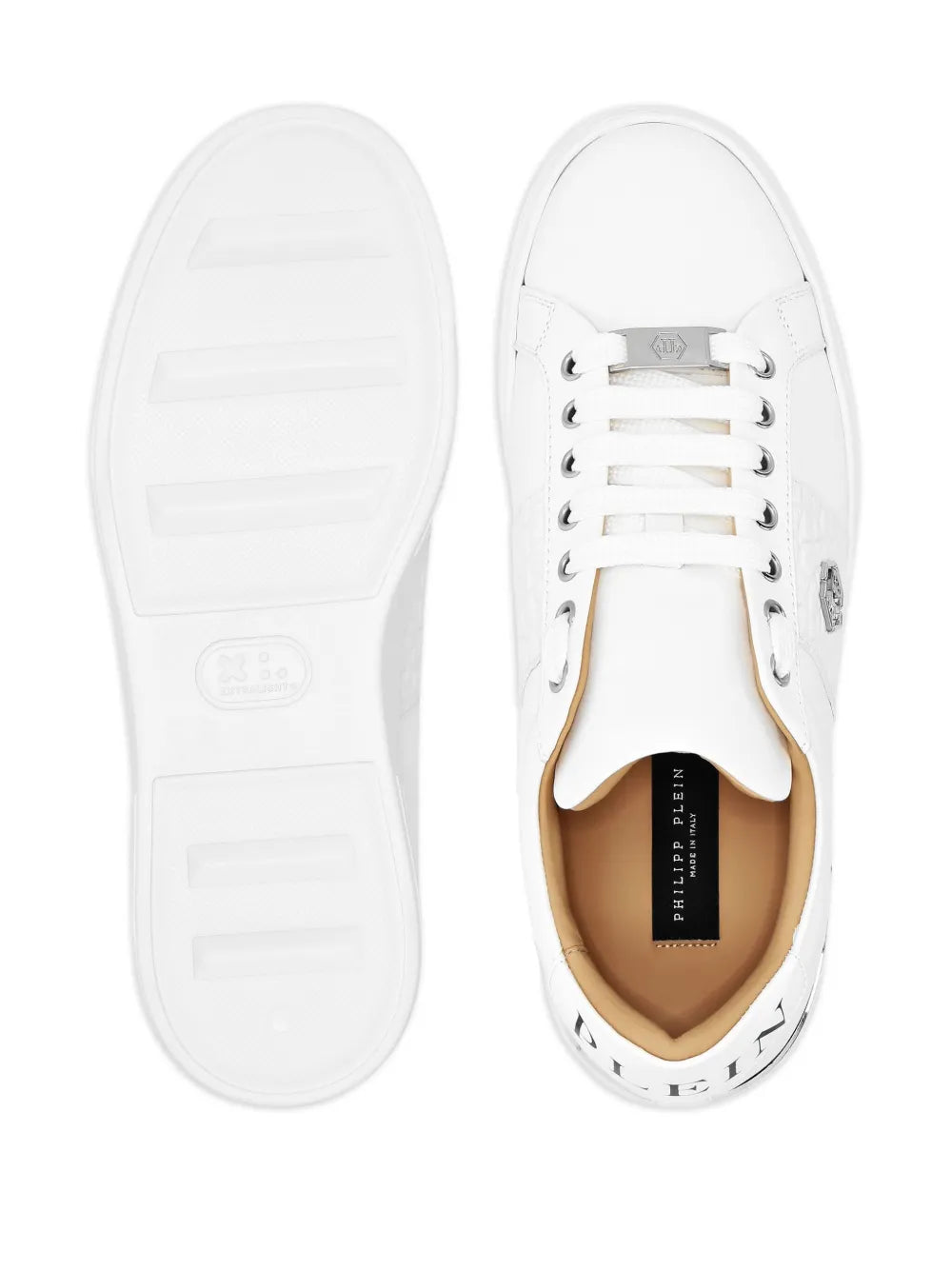 Philipp Plein Leather-Panel