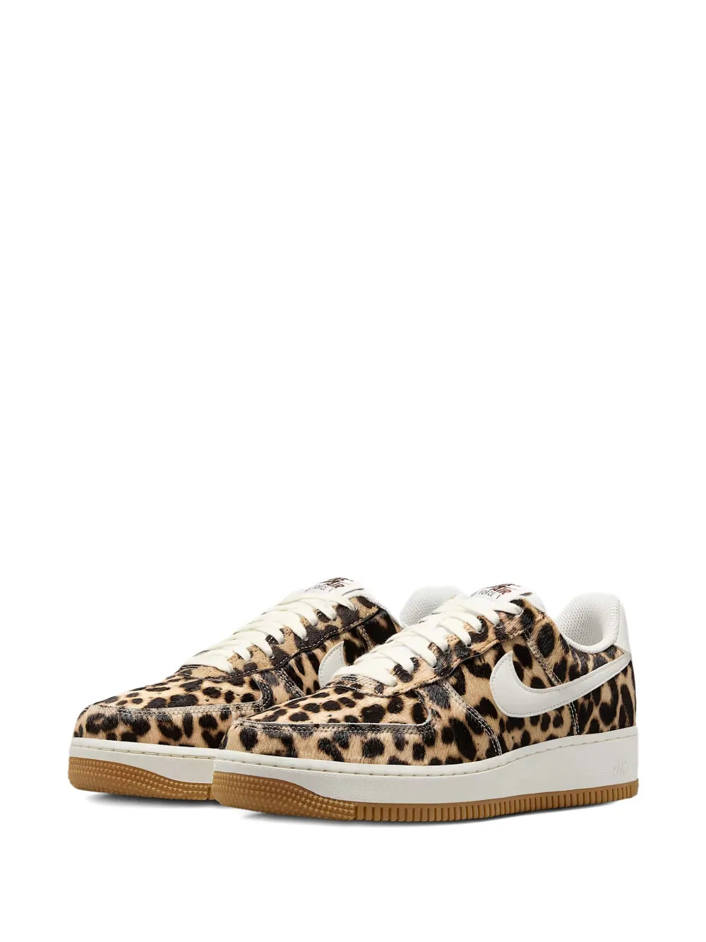Nike Air Force 1 Leopard-Print Low-Top