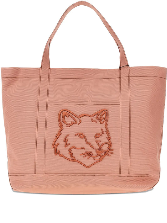 Maison Kitsunarge Fox Head tote bag
