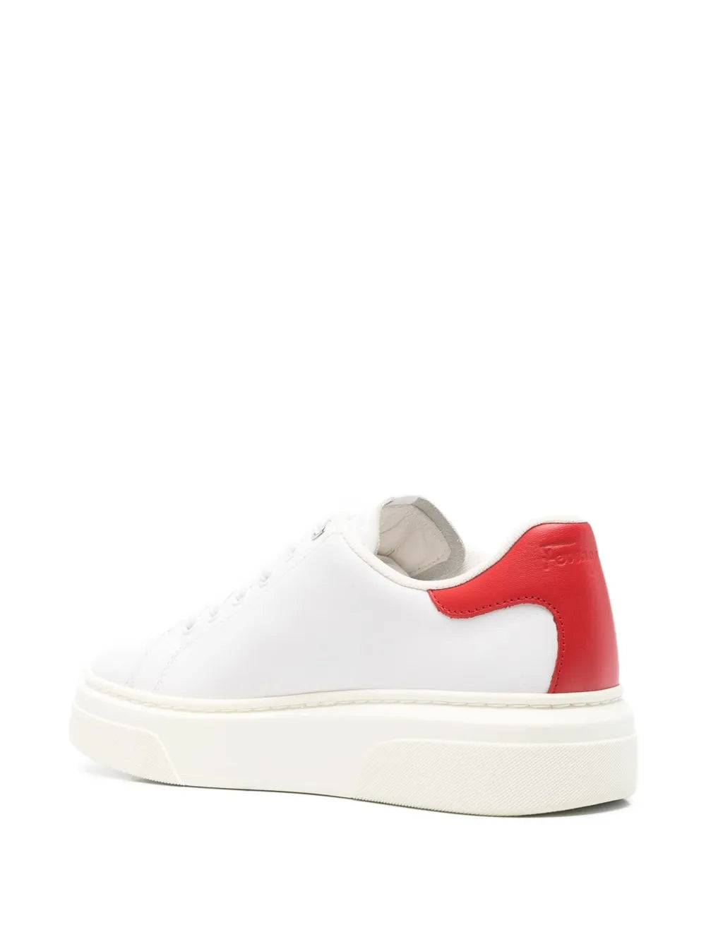 Ferragamo Leather Lace-Up Low-Top