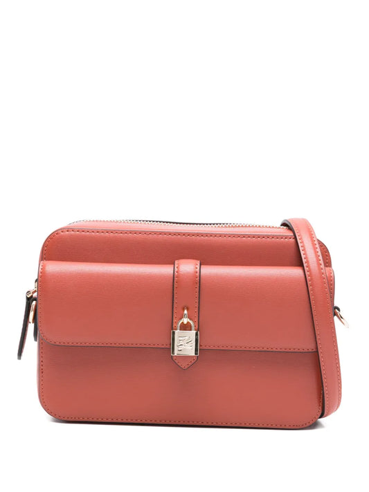 Karl LagerfeldK/Autograph padlock flap cross body bag
