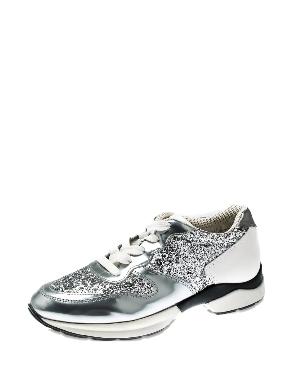 Tod's Vintage Glitter Leather
