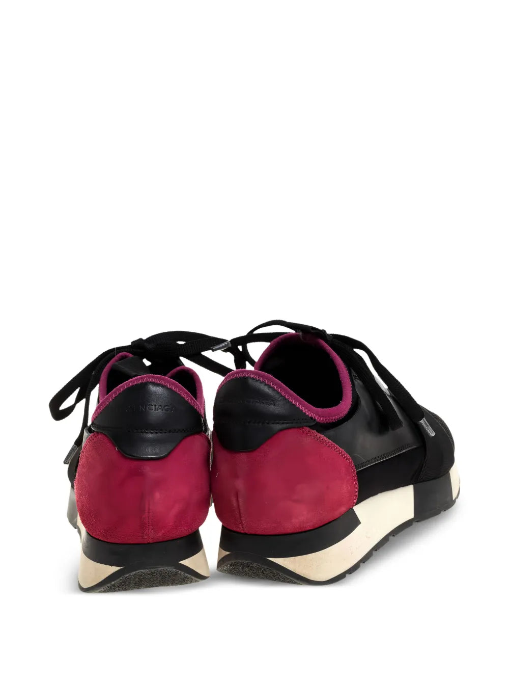 Balenciaga Pre-Owned Race Runner Leather-Strap