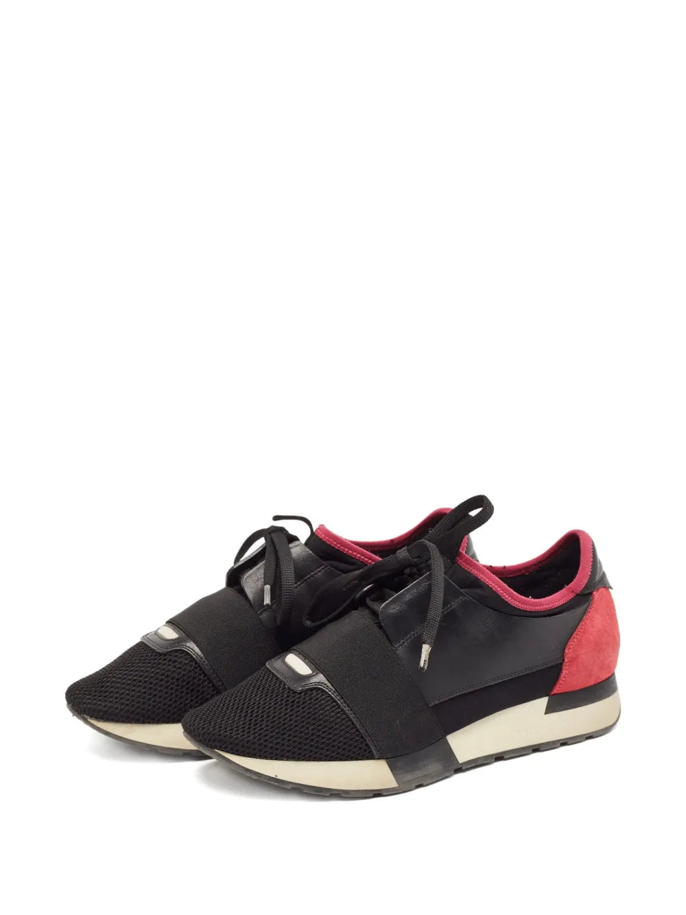 Balenciaga Pre-Owned Leather Mesh