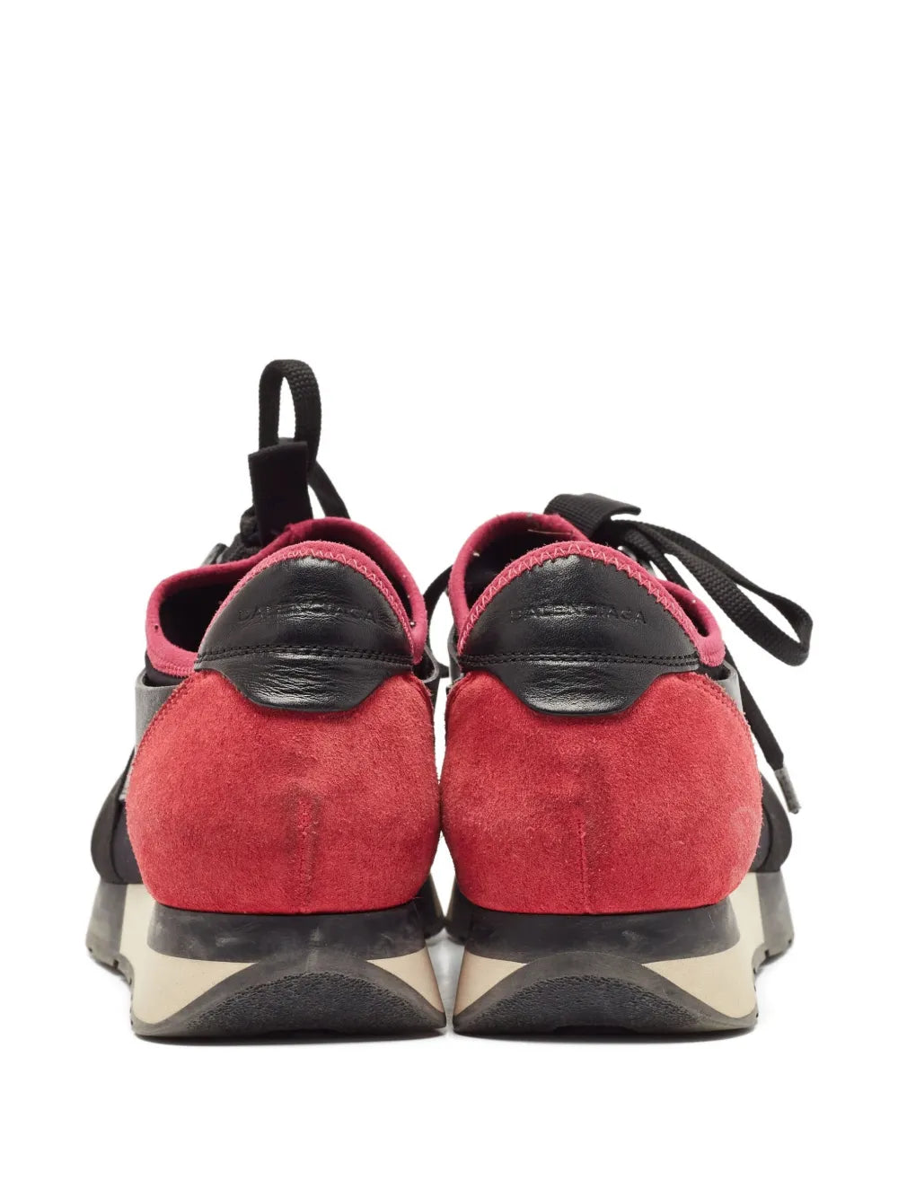 Balenciaga Pre-Owned Leather Mesh