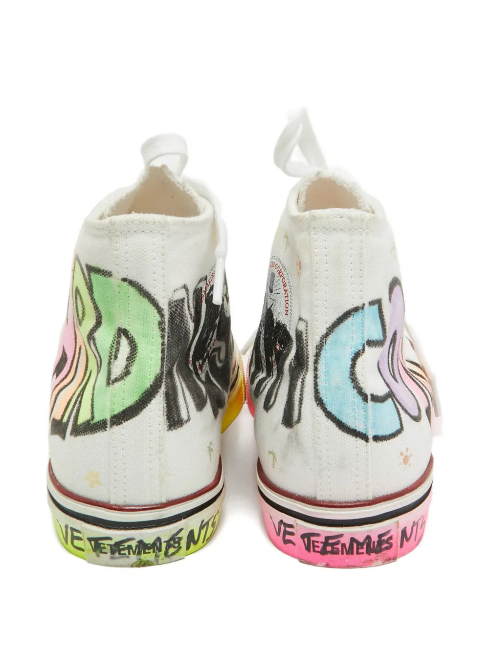 VETEMENTS Graffiti High-Top