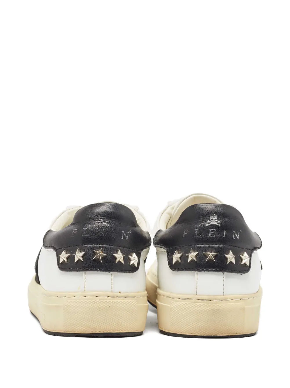 Philipp Plein Crystal-Embellishment Leather