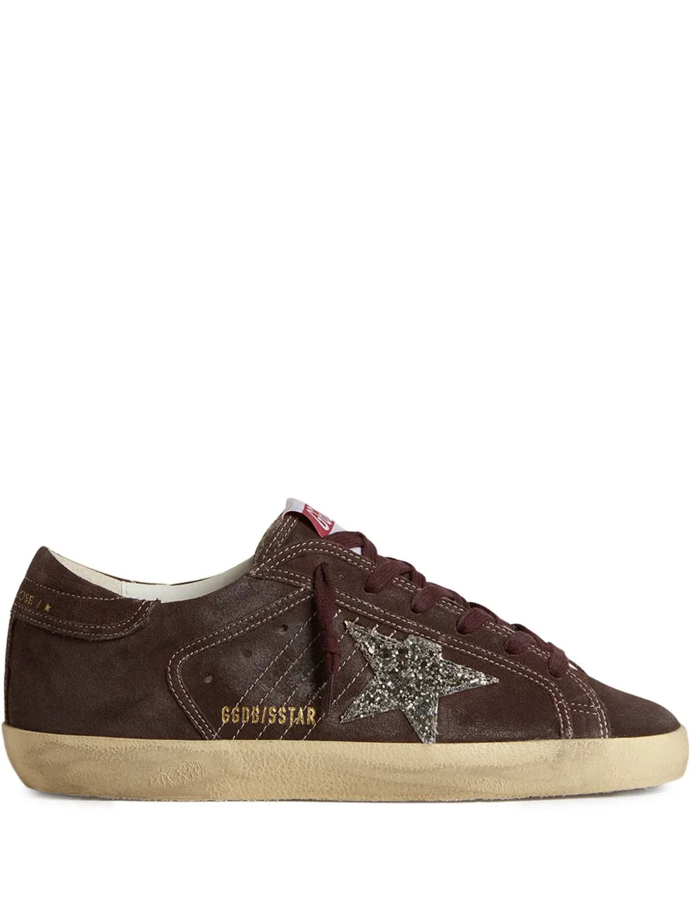 Golden Goose Super Star Glitter-Star Embellished