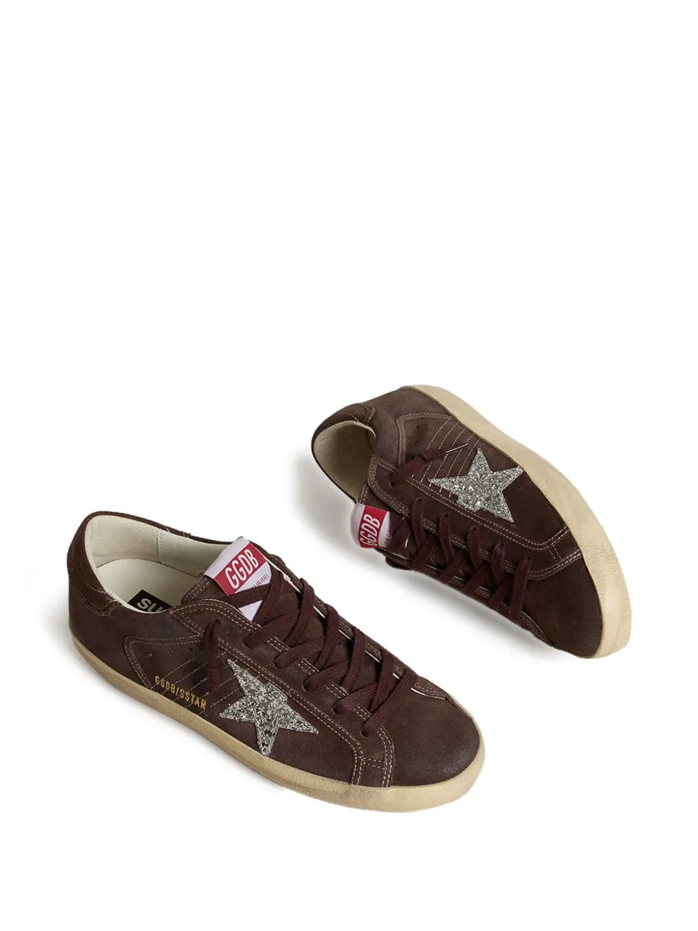 Golden Goose Super Star Glitter-Star Embellished