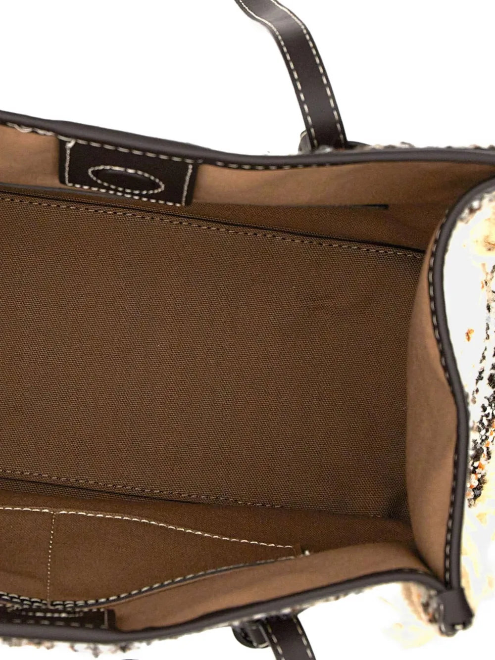GIANNI CHIARINIMarcella fringe plaid tote bag