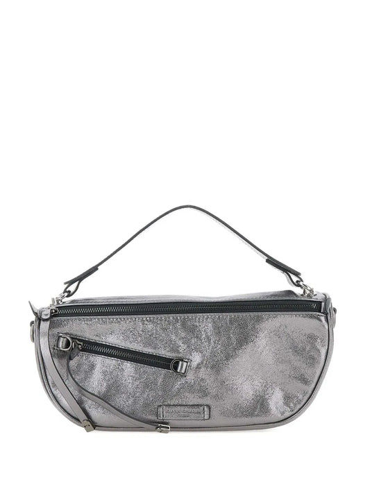 GIANNI CHIARINImetallic zip-fastening tote bag