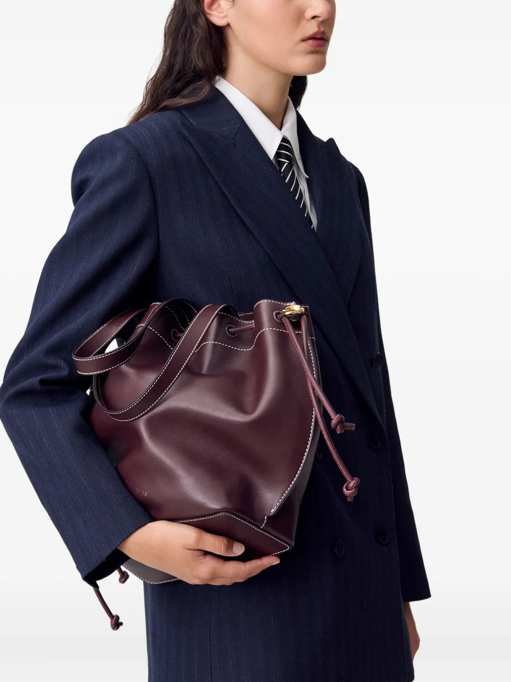 Claudie PierlotAlban leather tote bag
