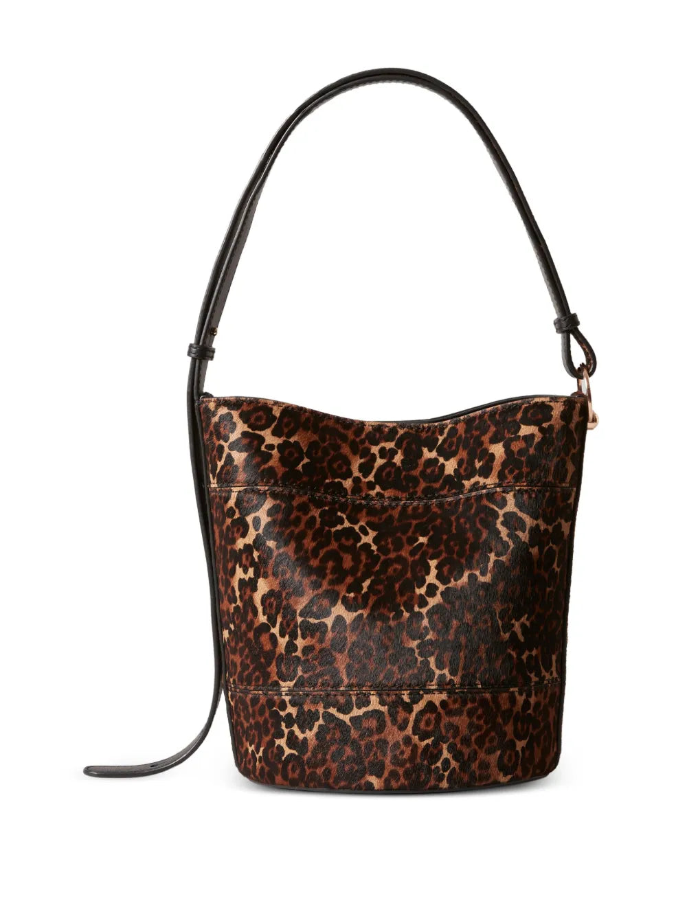 Claudie Pierlotleopard-print calfskin bucket bag